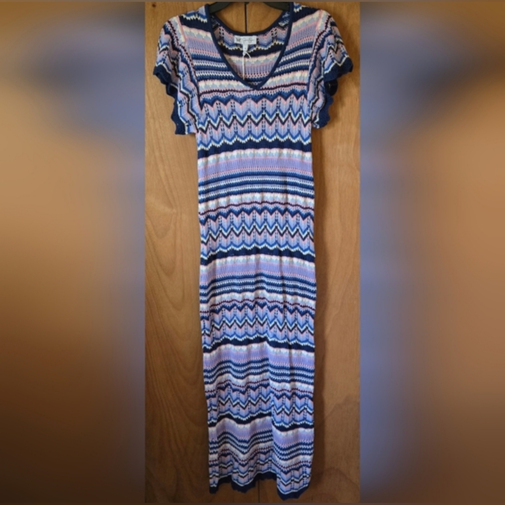 Colorful Crochet Dress
